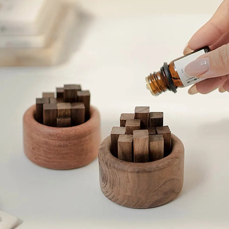 Natural Wood Essential Oil Diffuser