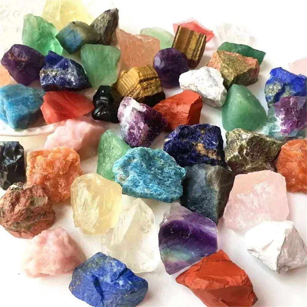 Mixed Raw Natural Stone Crystals