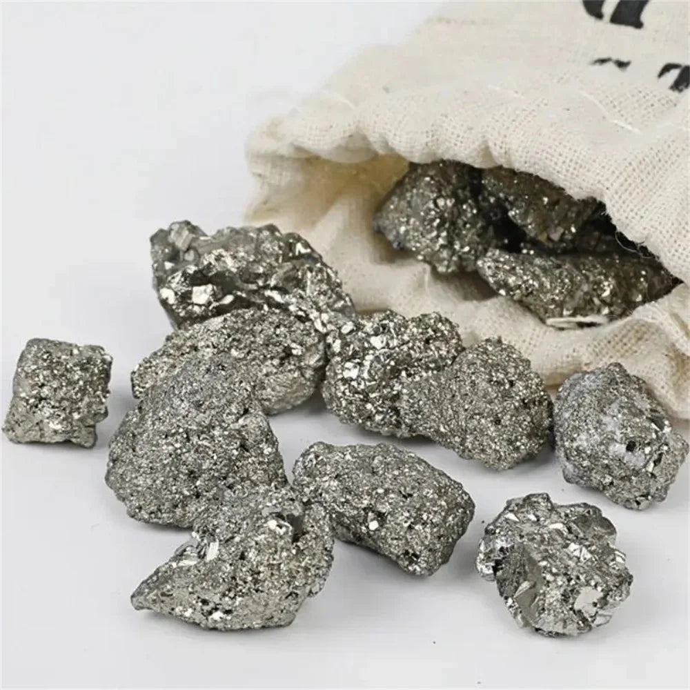 Raw Pyrite Stone Crystal