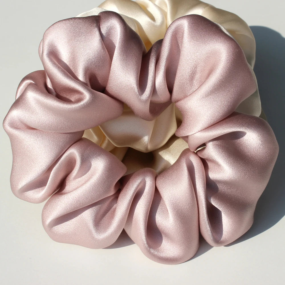 100% Pure Mulberry Silk Scrunchie