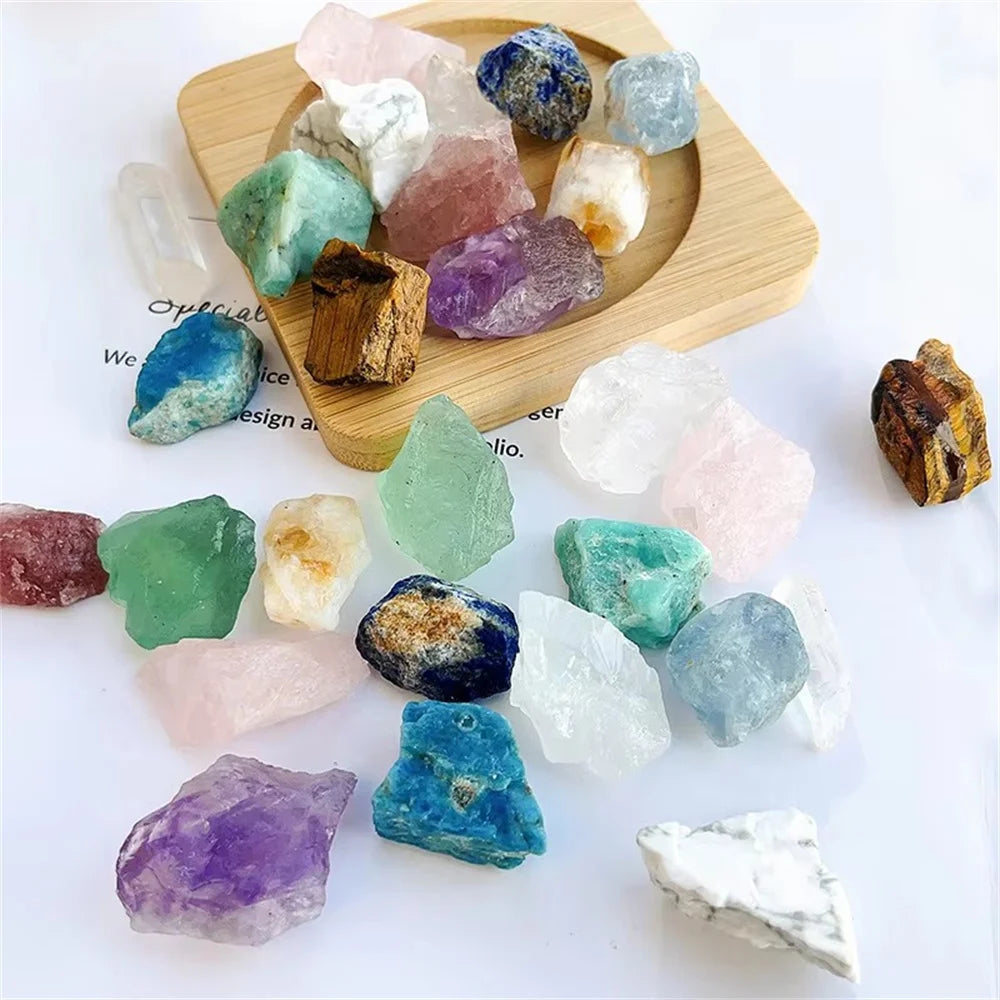 Mixed Raw Natural Stone Crystals