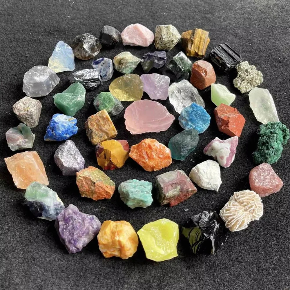 Mixed Raw Natural Stone Crystals