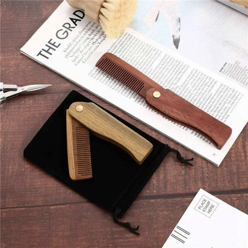 Wooden Hair Comb For Beard